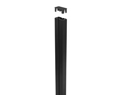 TRIAS Sichtschutzpfosten Slim R2 Alu (75x40 mm), Länge 1'925 mm